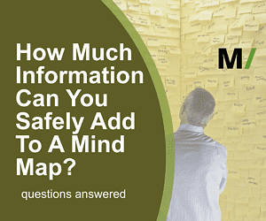 how much information can you safely add to a mind map