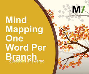 mind mapping one word per branch