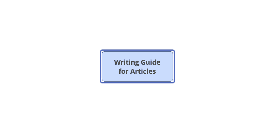 Center of Mind Map for Writing