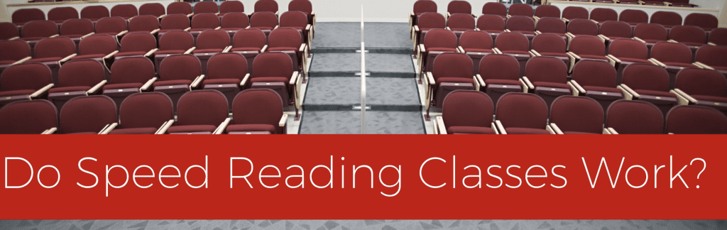 do speed reading classes work?