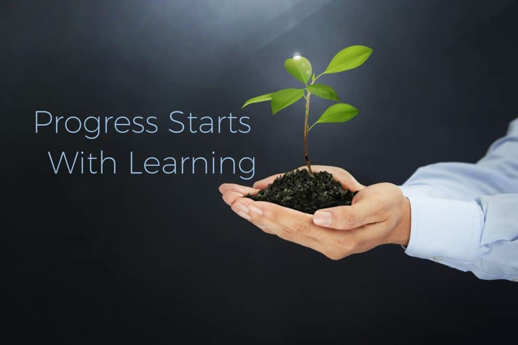 progress starts with learning
